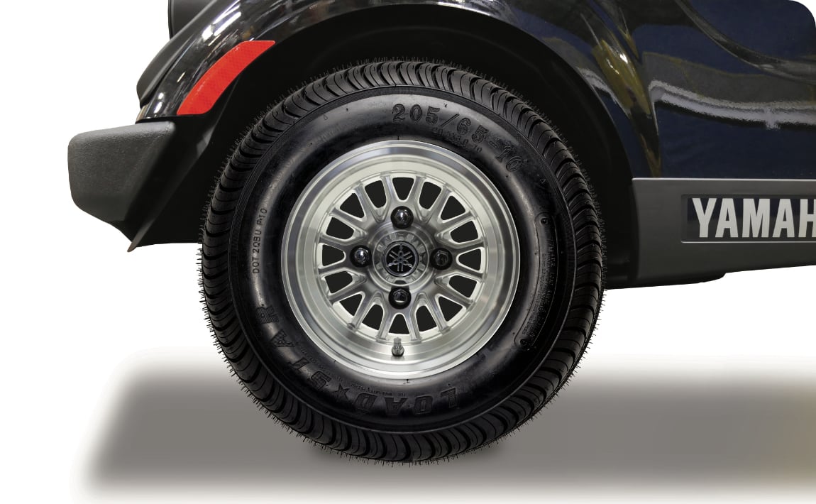 10" 16-Spoke V-Series Silver Wheels 